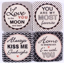 Untersetzer  Stein Set - 4