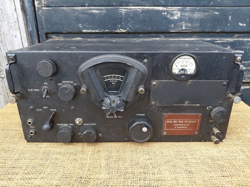 Ww2 military 348 radio - ww2,
