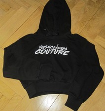 Versace jeans couture Damenhoodie,schwarz,neu,orginal,Gr.XS,Kapuze,100 % BW