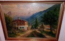 großes Orig. Ölg. von Rudolf