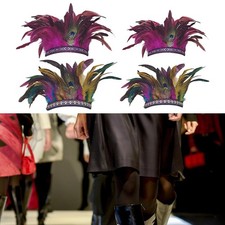 Federkopfschmuck im Boho-Stil