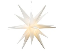Livarno Home LED-Leuchterstern Leuchtstern Stern Weihnachtsstern weiß *B-Ware