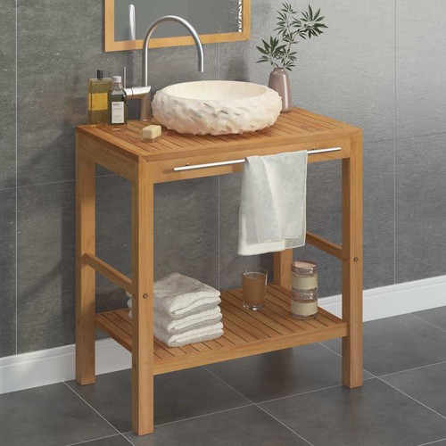 Teak waschtisch mit - teak,