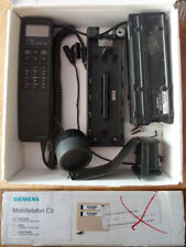 SIEMENS Mobiltelefon C3 mit Zubehör von 1992 im Karton eines C5 economy