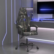 vidaXL Gaming-Stuhl Schwarz
