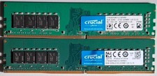 Arbeitsspeicher DDR4, crucial 16 GB (2x8 GB) CT8G4DFD8213, UDIMM CL 15