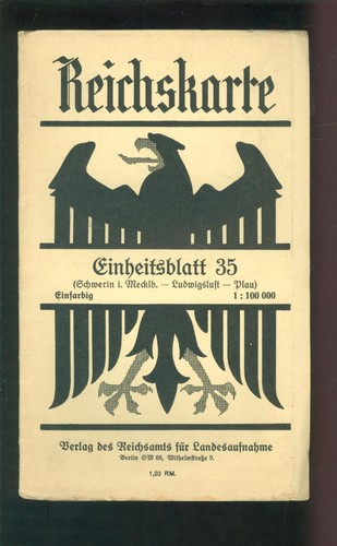 Reichskarte einheitsblatt - reichskarte,