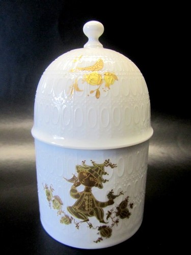 Rosenthal poezellan deckeldose - rosenthal,