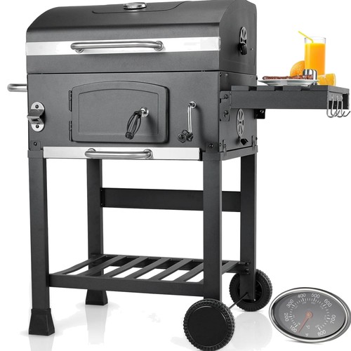 Holzkohlegrill mit deckel xxl - holzkohlegrill,