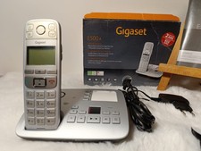 Siemens Gigaset E500A Telefon Anrufbeantworter Senioren, getestet, Akku neu