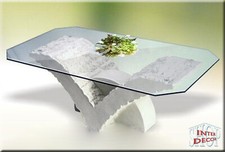 Couchtisch glas glastisch - glas,
