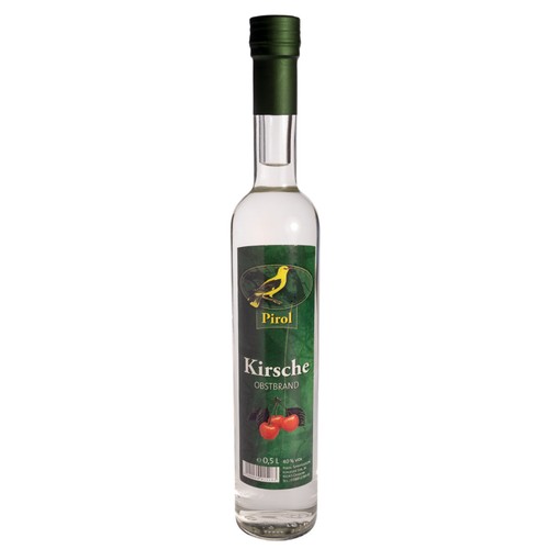 Pirol obstbrand kirsche 5l - obstbrand, 0.5l