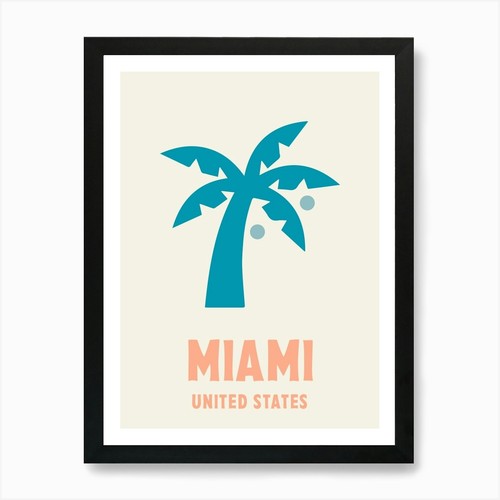 Miami usa grafikstil - usa,,