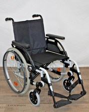 TOP Leicht RS Sunrise Medical Breezy Basix Rollstuhl SB 45,5 cm gebr.#RS198