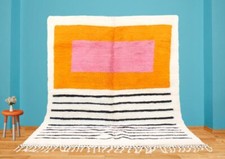 Marokkanischer orange teppich - marokkanischer,