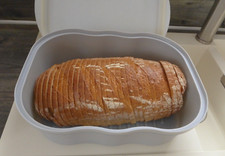 großer Laibwächter - Bäckermeister - Brotbehälter - Brotdose,von"Tupperware",TOP