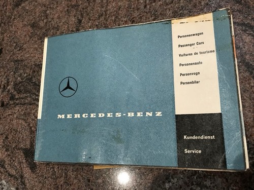 Mercedes benz w198 service - benz,