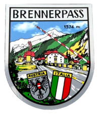 Souvenir-Aufkleber Brennerpass