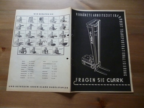 Clark gabelstapler fragen sie - gabelstapler,