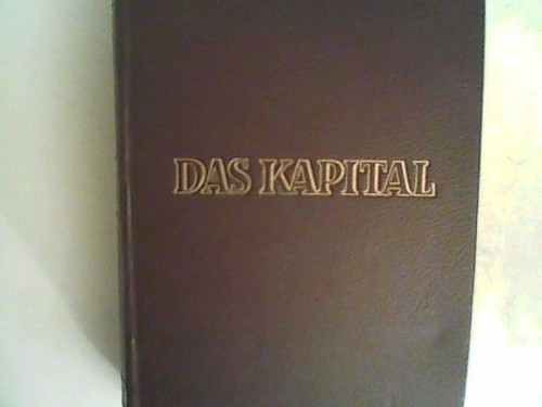 Das kapital dritter band - dritter,
