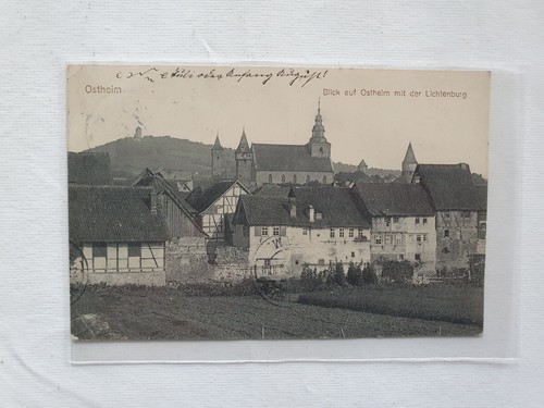 Ansichtskarte ostheim blick - ansichtskarte,