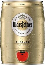 Warsteiner Premium Pilsener  Bier - 5 Liter Partyfass  - 5 Liter / 4,8 % Vol.