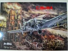 Postkarte (Ju-52 über