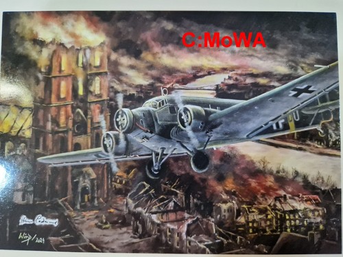 Postkarte 52 über - (ju-52,
