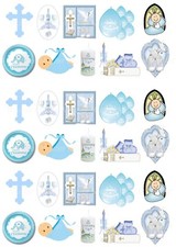 Taufe eßbar Tortenbild