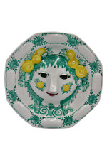 EXTREM SELTEN Björn Wiinblad Studio Denmark Wandrelief Frau Figur Teller