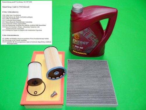 Wartungsset golf 1 6 - vw, (5g)