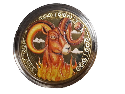 Sternzeichen widder medaille - widder,
