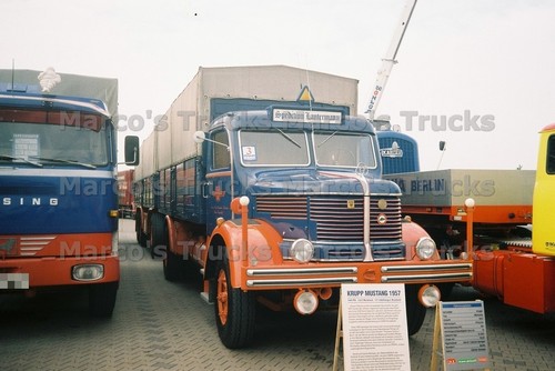 Lkw foto krupp mustang truck - lkw,