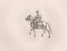 Römische Ochsentreiber Reiter