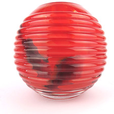 Frantisek Koudelka, Vase,  Vintage Czech Art Glass,  Kunstglas, Tschechoslowakei