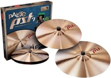 Paiste PST 7 Universal Becken Cymbal Set Hi-Hat Crash Ride Satz Drums Schlagzeug