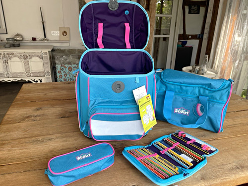 Scout genius schulranzen set - scout, genius+