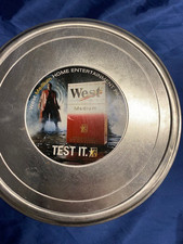 West Zigaretten Werbung Filmdose mit Kasette Matrix Vintage rar