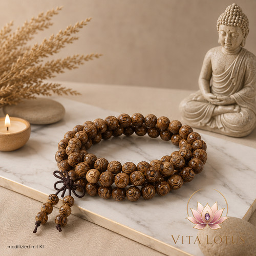 Buddhistische mala gebetskette - buddhistische,