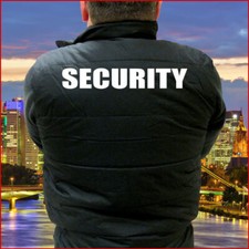 Weste Security Arbeitsweste Jacke Result Winterweste Bodywarmer mit Wunschtext
