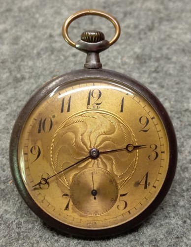Taschenuhr lip 50mm stahl - ",