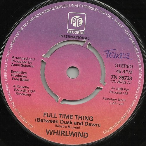 Whirlwind full time - whirlwind,