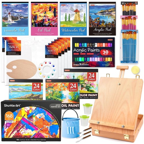 Malkoffer set acryl aquarell - malkoffer,