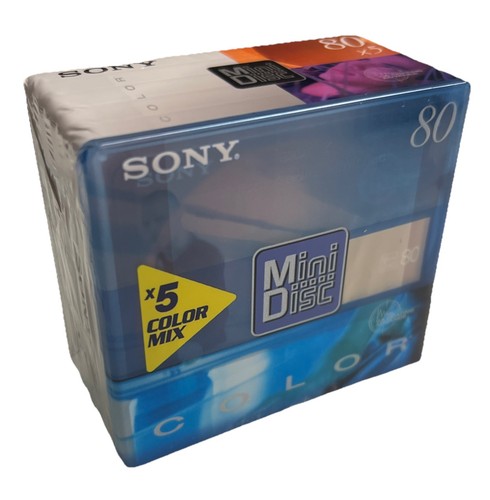 Sony mini disc min - disc, 80