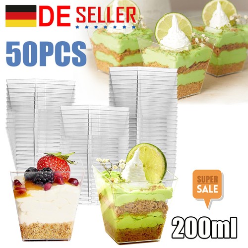 50stk mini desserttasse - 50stk,