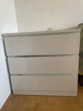 IKEA Malm Kommode, Weiß, 3