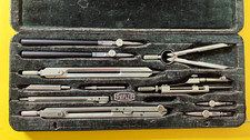 Alt großer zirkelkasten 25cm - alt,