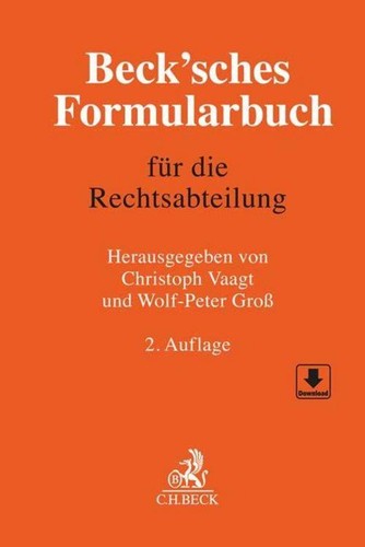 Beck sches formularbuch - beck'sches, für