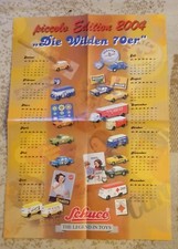 Schuco Piccolo Kalender 2004      "Die Wilden 70er"