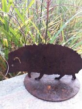 Edelrost Igel Gartendeko Rost